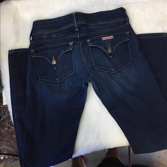 Hudson Collin flap skinny jeans in blue size 25 - Picture 7 of 8